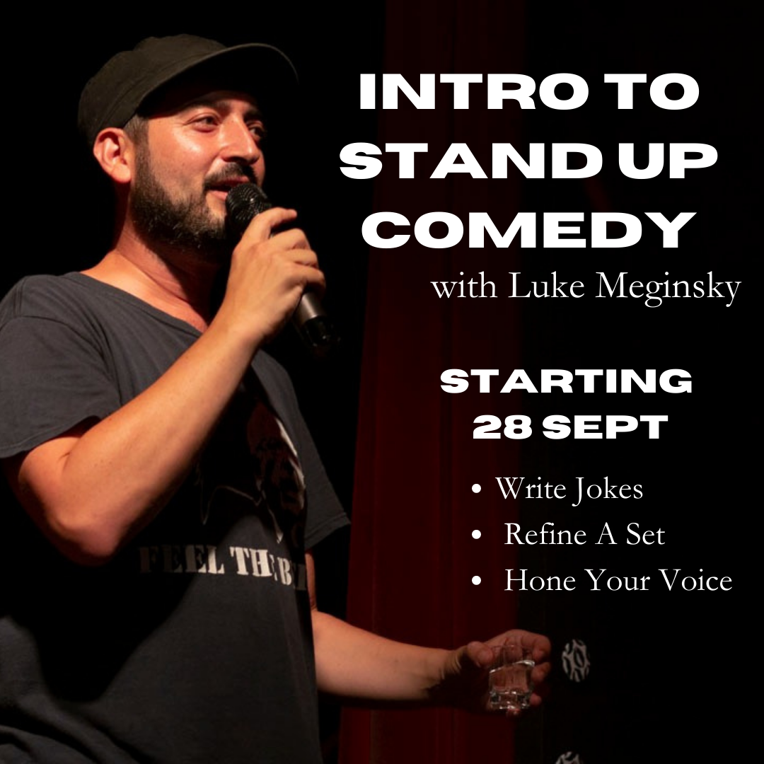 Intro to Stand Up Comedy Square Flyer
