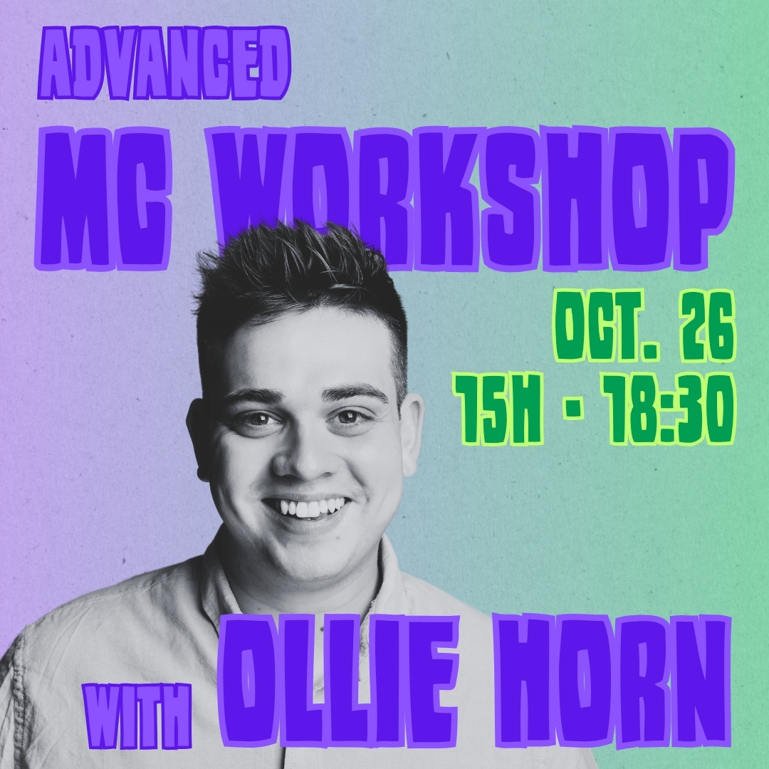 B&W Ollie Horn with "Advanced MC Workshop" Oct. 26 15h-18:30