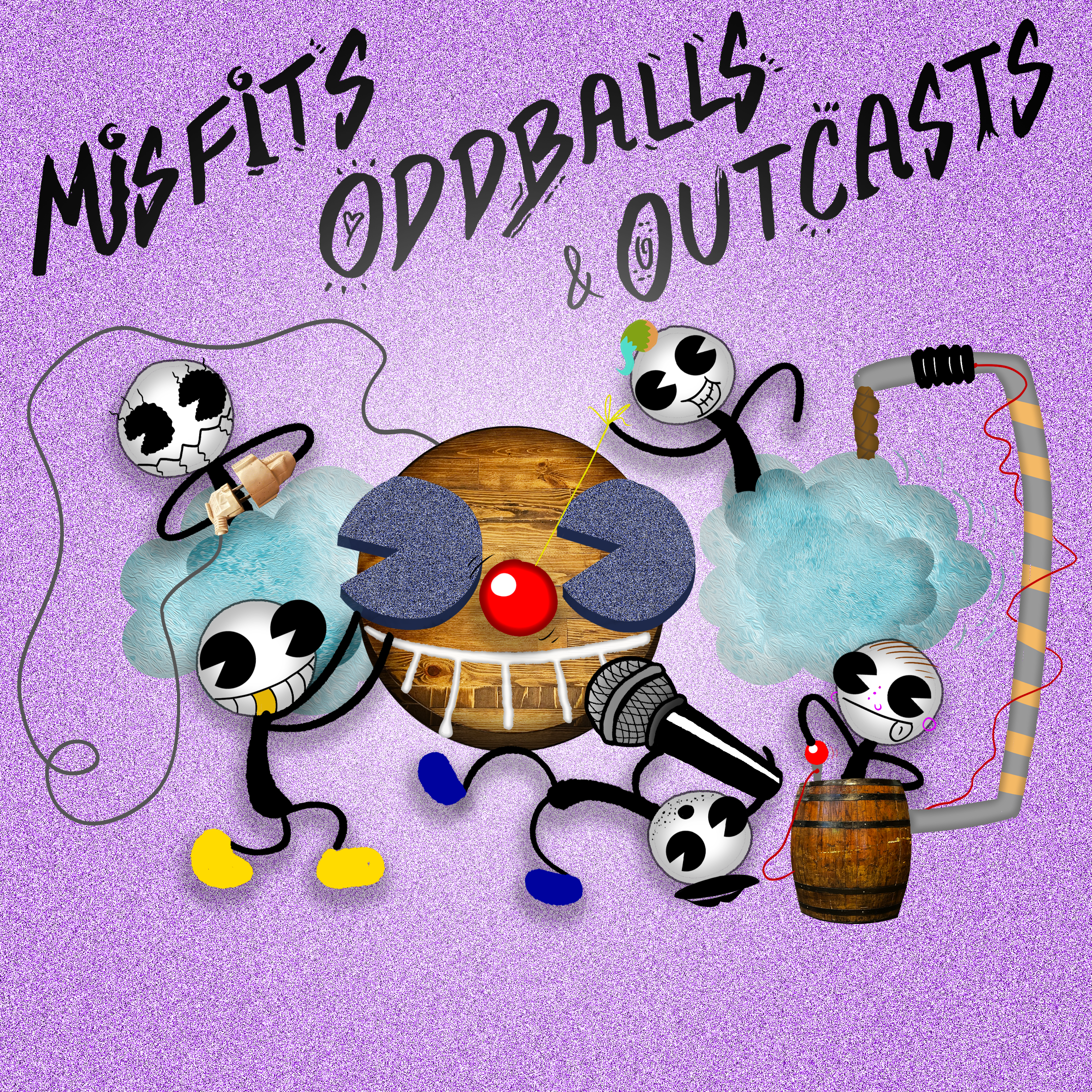 Misfits, Oddballs, & Outcasts show poster