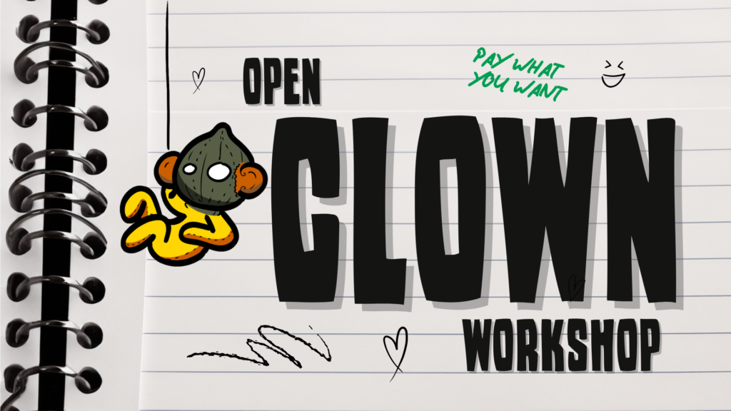open clown – Andy Cooper